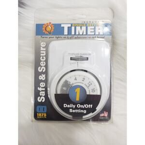 Single Setting Timer by‎ Ingraham lights home security electronics lamp